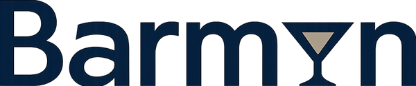 A logo for a cocktail maker appliance. Named: Barmon